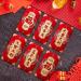 JAYIOLA 6pcs Chinese Lunar New Year Red Envelopes Rectangular Red Package Personalized Red Bag Dragon Year Hong Bao for Graduation Style G - Buy Online on GoSupps.com