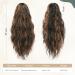 Sofeiyan 45cm Claw Clip in Ponytail Hair Extensions Curly Ponytail Extension Wavy Fluffy Synthetic Hairpiece for Women 4H30# - Buy Online on GoSupps.com