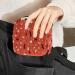 Halloween Pattern Menstrual Cup & Pad Storage Bag - Portable Feminine Product Pouch - Buy Online on GoSupps.com