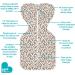 Love To Dream Swaddle UP - Ideal Fabric | Moderate Temperatures | Arms Up Position | Hip-Healthy | Twin Zipper | Easy Nappy Changes | Beige - Small (3.5-6kg) - Buy Online on GoSupps.com