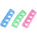 Soft Gel Silicone Toe Separators/Spacers/Stretchers for Pedicure/Nail Art - Pink - Buy Online on GoSupps.com