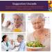 Special Supplies Adaptive Utensils (4-Piece Kitchen Set) Wide  Weighted  Non-Slip Handles for Hand Tremors  Arthritis  Parkinsons or Elderly Use  Stainless Steel Knife  Fork  Spoons (Gray Striped) - Buy Online on GoSupps.com