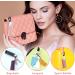 Boao Clip on Sleeve Lipstick Pouch Keychain - 10 Piece Set for Women & Girls | Travel Lipstick Holder with Plastic Ring in Assorted Colors - Buy Online on GoSupps.com