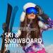 EXski Waterproof Thermal 3M Thinsulate Ski Mittens - Black Large | Men Women Winter Gloves - Buy Online on GoSupps.com