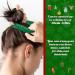 4 Pieces Large Size Christmas Hair Scrunchies Cute Elastics Scrunchies Glittery Sequin Green Silver Hair Bands Red Fabric Hair Accessories with White Fur for Hair Decoration - Buy Online on GoSupps.com