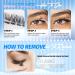 Self Adhesive Lash Clusters | Natural C Curl Eyelash Clusters | No Glue Reusable | Pre Glued Extensions with Tweezers | Shop Internationally - Buy Online on GoSupps.com