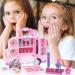 Barbie Car Makeup Kit for Girls - Washable Toy Makeup Set & Gift for Ages 6-12 | Pretend Play Fun - Buy Online on GoSupps.com