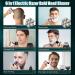 TURN RAISE 7D Head Shaver Detachable 6-IN-1 Electric Razor LCD Display Skull Shaver for Bald Men 3 Speeds IPX7 Waterproof Wet/Dry Electric Rotary Shaver Grooming Kit for Hair Beard Face Rechargeable Black - Buy Online on GoSupps.com