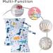 Buy Hbselect 2PCs Waterproof Diaper Bag Set - Reusable with Zipper Wet Wipes Organizer for Babies & Toddlers - Dinosaur Design - Buy Online on GoSupps.com