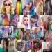 14pcs 21 Rainbow Hair Extensions Clip-in for Girls | Colorful Synthetic Hairpieces for Parties & Highlights - Buy Online on GoSupps.com