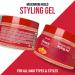 Maximum Hold Styling Gel with Honey & Shea - Moisturizing Hair Gel for All Hair Types No Flaking 12 oz | Ideal for Men & Women - Buy Online on GoSupps.com