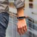 Oumida Adjustable Soft Sport Replacement Bracelet for Fitbit Luxe - Unisex Small Black Band - Buy Online on GoSupps.com
