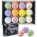 NOSTOSON Bath Bombs Gifts Set: 12pcs Organic Bathbombs with Essential Oils for Lush Bubble Bath&Spa for Women Men and Kids - Gift for Mother's Day Birthdays-60g Pack of 12*60g