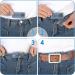 Mabor 6Pcs Button Extender - Adjustable Waistband Extender for Trousers, Jeans, Suit Pants - Men's and Women's Waist Extender - Buy Online on GoSupps.com