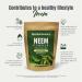 HerbsForever Neem Powder Azadirachta Indica Ayurvedic Herb for Healthy Skin Non GMO Organic Vegan 454 GMS - Buy Online on GoSupps.com