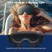 Sunbelebe 3D Sleep Mask for Men & Women - 100% Light-Blocking Improved Rubber Band Earplugs Fog Green - Ideal for Side Sleepers & Travel - Buy Online on GoSupps.com