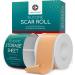 Medi Grade Silicone Scar Sheets 80 Inches Long - Reusable Silicone Scar Tape for C-Section Keloid Burn Acne and Surgical Scars - Silicone Scar Strips - Includes Hygienic Storage Case/Sheet