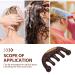 Minkissy Handheld Wooden Hair Comb - Wide Tooth Comb for Curls & Smooth Hair (10.50x5.50x2.00cm) - International Shipping Available - Buy Online on GoSupps.com