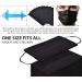 Fantasy 50/100 Pcs Black Aldults Disposable Face_Masks Aldults 3-Ply Protective Breathable Face_Masks with Elastic Earloop(Black 100PC) 45121 - Buy Online on GoSupps.com