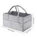 HBlife Baby Diaper Caddy Organizer - Gray Grey - Buy Online on GoSupps.com