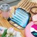 Muoooum Merry Christmas Sanitary Napkin Storage Bag | Portable Menstrual Pad & Cup Pouch for Teens & Women - 4.7x6.6 Color 1 - Buy Online on GoSupps.com