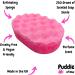 Paradoxal Exfoliating Soap Sponge - 250g - Moisturising Shea Butter - Perfume Scent - Vegan Friendly - Puddle of Wax - Made in the UK - Buy Online on GoSupps.com