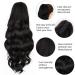 ORSUNCER Black Ponytail Extension Claw Clip - Long Curly Wavy Hairpiece for Women - Buy Online on GoSupps.com
