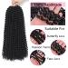 Passion Twist Hair 14 Inch 8 Packs Water Wave Crochet Hair for Black Women - Freetress Water Wave Crochet Braids - Braiding Hair Extension (1B) - Buy Online on GoSupps.com