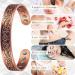 Shop Red Copper Magnetic Bracelet for Men & Women | European & American Retro Energy Health Bracelet - Boost Wellness & Style - Buy Online on GoSupps.com