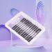 Mavphnee Lash Clusters Fluffy Cluster Eyelash Extensions 144 Pcs Fox Eye Lashes Left & Right Individual Lashes Wispy DIY Lash Extension Natural Cluster Lashes Pack - Buy Online on GoSupps.com