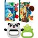 2 PCS Baby Books & 2 PCS Never Drop Teethers for Babies - Baby Toys 0-6-12 Months Teething Toys for Babies 0-6 Months