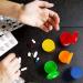 10 Pack Airtight 30 Dram Empty Pill Bottles with Caps - Multi Use Prescription Medicine Container for Herbs, Candy, Crafts - Transparent Multi Color - Buy Online on GoSupps.com