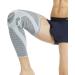 NeoTech Care Bamboo Knee Support Sleeve - Elastic, Breathable, Medium Compression - Grey - Sizes S, M, L, XL - X-Large - Buy Online on GoSupps.com