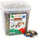 Petifool Wild Flower Meadow 600g & Rodents Herba 430g - Natural Supplementary Feed for Rabbits Guinea Pigs Hamsters & Chinchillas - No Artificial Additives - International Shipping - Buy Online on GoSupps.com