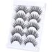 Goddvenus False Eyelashes Natural Look Eye Lashes Wispy CC Curl Russian Eyelashes Cotton Band Strip Lashes That Look Like Extensions Fake Eye Lashes Pack 5 Pairs wispy lashes - Buy Online on GoSupps.com