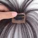 Bangs Hair Clip Lifelike Hair Extensions Wispy Bangs Clip Dark Brown Fake Air Bangs Fringe Refine Facial Contour 3D Real Human Hair Bangs for Daily Wear - Buy Online on GoSupps.com