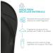 LightFeet Arch Support Flip Flops | Unisex Podiatrist-Designed Orthotic Sandals | Plantar Fasciitis Relief | Recycled Materials | 8 Women/7 Men | Black - Buy Online on GoSupps.com