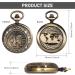Portable Brass Compass - Waterproof Pocket Compass for Hiking Camping & Outdoor Activities - Buy Online on GoSupps.com