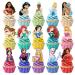 Princess Cupcake Toppers Birthday Cake Decorations Party Supplies Decor 60 counts