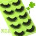 Fluffy Mink Dramatic 20mm D Curl Long Eyelashes - Full Fake Lashes Pack for Extensions Look - Thick, Dramatic, No Applicator - Buy Online on GoSupps.com