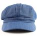 Womens Vintage Cotton Newsboy Hat with Elastic Back - Size 7 3/8 - Stylish Cabbie Cap - Buy Online on GoSupps.com