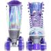 JajaHoho Women's Holographic High Top Roller Skates - Silver - US 9 - Buy Online on GoSupps.com