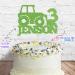 Cakeshop Cake Decoration Pack | Digger Tractor Premium Double Sided Glitter Card Cake Topper Sign & 25g Party Pack of Cake Sugar Sprinkles | Custom Name & Age Cake Decorations (Green) Non-Prime Glitter Card: Green - Buy Online on GoSupps.com