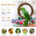 Natural Bird Parrot Chewing Climbing Toys - Safe & Non-Toxic for Lovebirds, Finches, Parakeets - KM122103-Style A - Buy Online on GoSupps.com