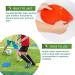 Vhxorrz 9 inch Numbered Poly Spot Markers - Set of 10 | Non-Slip Rubber Agility Markers for Kids Soccer, Football, Basketball Training, Dance Practice | Flat Cones Floor Dots - Buy Online on GoSupps.com