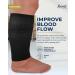 Pembrook Plus Size Compression Sleeves 20-30mmHg for Legs - Bariatric 4X-Large Black - Buy Online on GoSupps.com