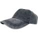 CurlCap Black Denim Satin Lined Baseball Hat for Women - Natural Hair Backless Cap - Buy Online on GoSupps.com