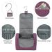 WANDF Large Hanging Toiletry Wash Bag Organizer - Denim Purple | Travel Makeup & Cosmetic Case for Men and Women - Buy Online on GoSupps.com