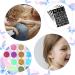 Glitter Tattoo Kit for Kids - 24 Colors, 187 Stencils, 5 Brushes - DIY Arts for Parties & Festivals - Buy Online on GoSupps.com