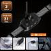 Beoankit Anti Bark Collar for Dogs - Dual Vibration, 5 Sensitivity Levels, 3 Modes - Grey - Buy Online on GoSupps.com